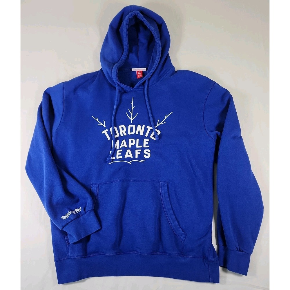 Toronto Maple Leafs Mitchell & Ness Negative Space Pullover Hoodie NHL XL